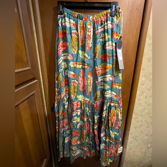 Double D Ranch XS Maxi Tiered Skirt - Yoakum, TX style - Picture 2 of 6